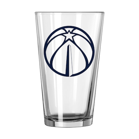 Logo Brands Washington Wizards 16oz Gameday Pint Glass 730-G16P-1